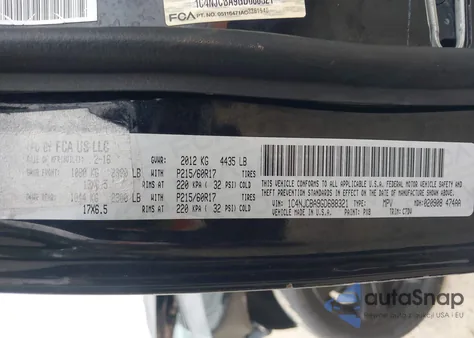 2016 Jeep Compass Sport z USA, uszkodzony, nr VIN 1C4NJCBA9GD688321